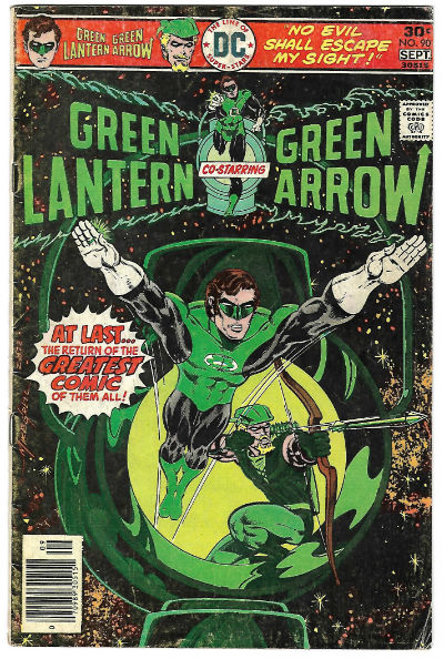 Image for Green lantern/Green Arrow Lot of 5 Random readers #90,96,102,107,110