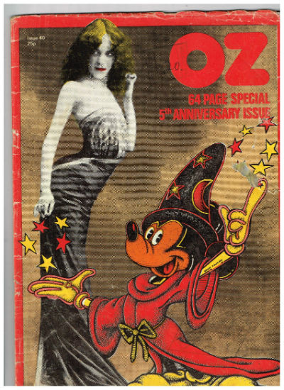Image for Underground Press: OZ, Issue 40, 5th Anniversary : Feb-72: OZ (British Edition) Underground Press: ...