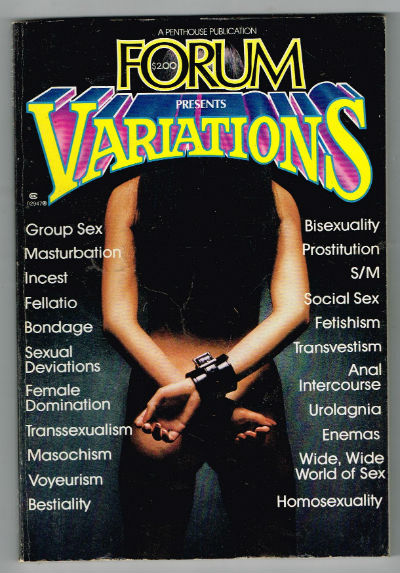 Forum Presents Variations Adult Magazine 1977 tv Guide Size Unbound Forum Presents Variations Adult Magazine 1977 tv Guide Size Unbound
