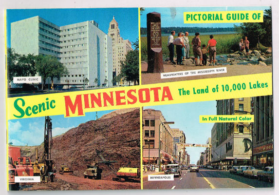 Image for Pictorial guide of scenic Minnesota:the land of 10,000 lakes,in full natural color
