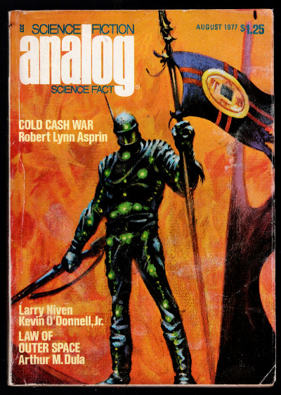 ANALOG SCIENCE FACT SCIENCE FICTION AUGUST 1977 ENDER'S GAME BY ORSON SCOTT CARD