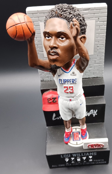 Los Angeles Clippers Lou Williams Bobblehead All time NBA Bench Scoring Leader