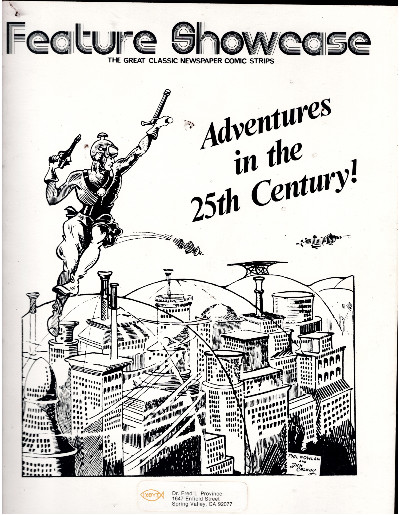 Feature Showcase #1 Adventures in the 25th Century Buck Rogers 1933-4 rep (1974)