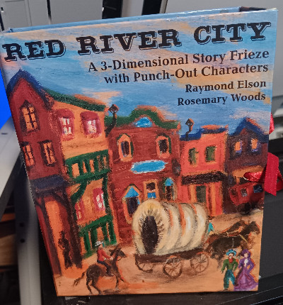 Red River City: A 3-Dimensional Story Frieze With Punch-Out Characters
