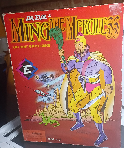 Dr Evil As Ming The Merciless Flash Gordon Villain Series Playing Mantis - 1999