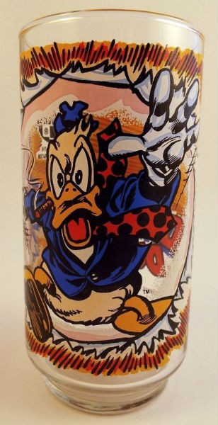 Image for 1977 Marvel comics Howard the Duck collector glass from 7-11 stores