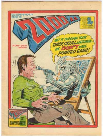 Image for 2000 AD UK Comic Magazine Prog 39-prog 41 - Nov.19th-Dec.10th, 1977 - JUDGE DREDD Great early stories