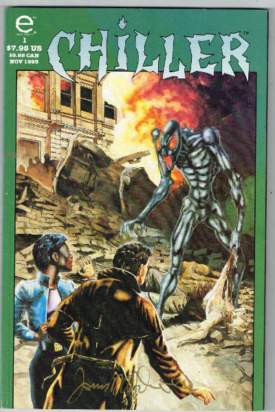Image for Chiller #1 and #2 signed by James Hudnall