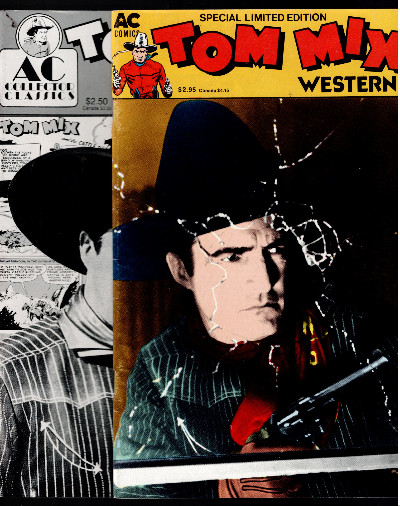 TOM MIX No.1 and No.2 and HOLIDAY ALBUM No. 1 - comic - AC - 1990