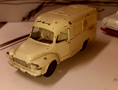 Vintage Matchbox Lesney No 14 Lomas Ambulance England