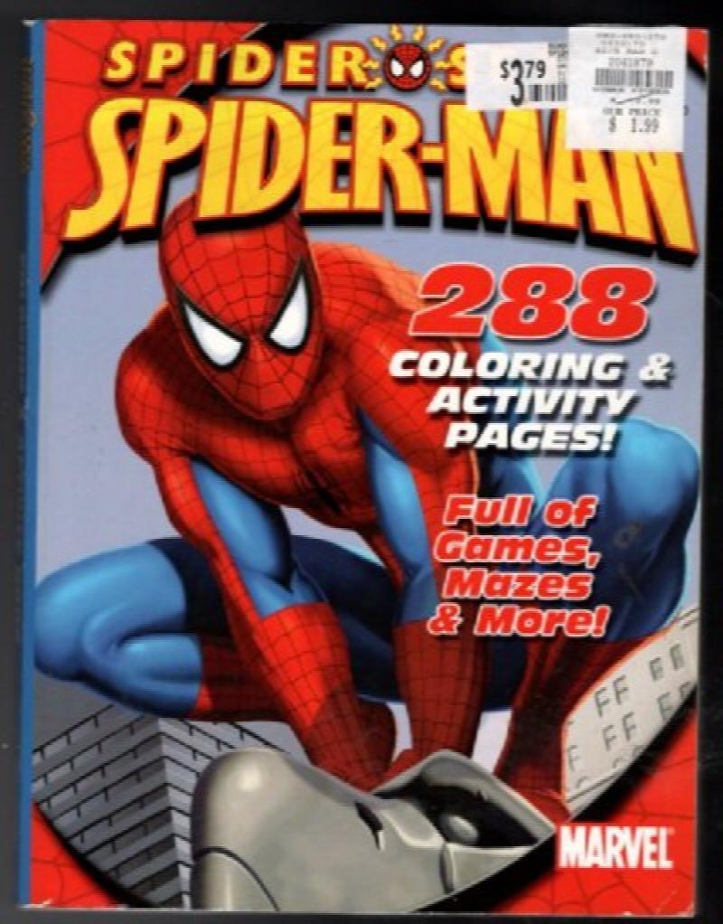 Image for Huge Spider-Man Coloring book 288 pages