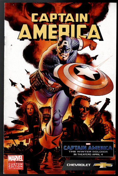 Captain America Winter Soldier Custom Edition 2014 Chevrolet Promo