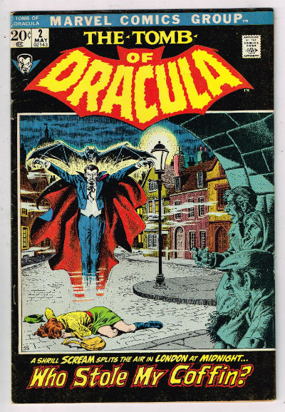Image for TOMB OF DRACULA #2 1972,May| VOLUME 1 | MARVEL