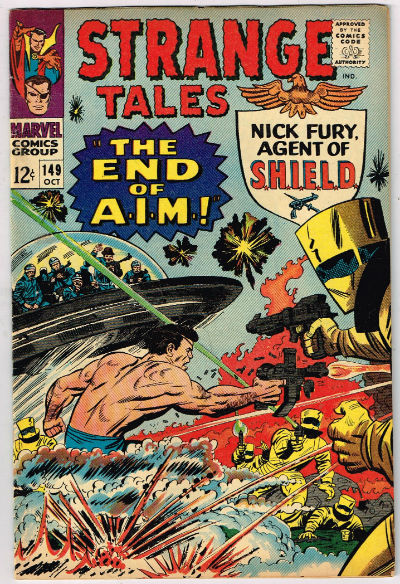 Image for STRANGE TALES #149 1966,Oct.| VOLUME 1 | MARVEL