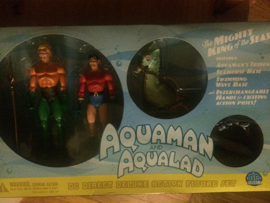 Image for Aquaman and Aqualad (2-Pack) Series Comic Book & Superheroes / DC / DC Direct / Deluxe Box Sets