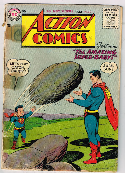 Image for ACTION COMICS #217 1956,June | VOLUME 1 | DC