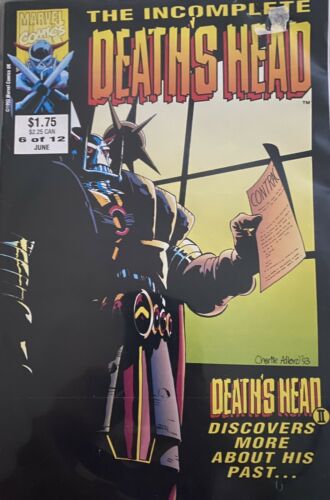 Image for The Incomplete Death’s Head #6 Of 12 Marvel Comics 1993