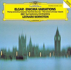 Image for Edward Elgar* - Leonard Bernstein, BBC Symphony Orchestra - Enigma Variations, "Pomp And Circumstance" Marches Nos. 1&2, "The Crown Of India": March (LP) -sealed