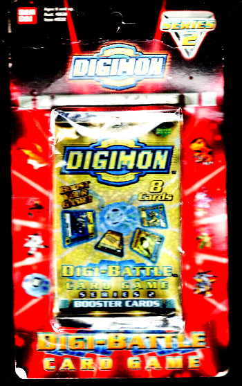 1999 Digimon Digi-Battle Series 2 Sealed Blister
