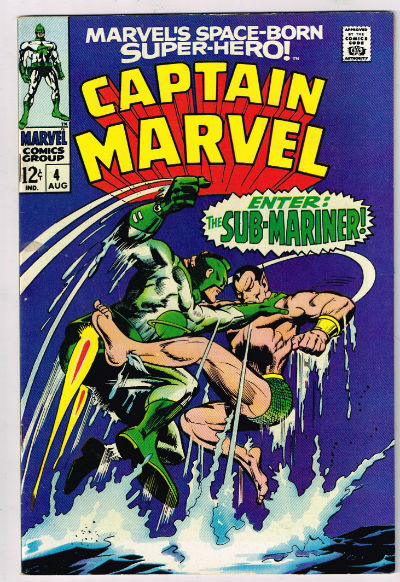 Image for CAPTAIN MARVEL #4 1968-1979 | VOLUME 1 | MARVEL