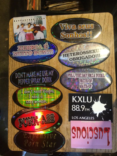 Image for set of 11 unusual and usual stickers