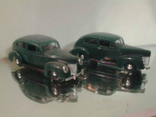 Image for 6 1:43 Scale model cars from the 1960's