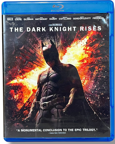 The Dark Knight Rises (Blu-ray/DVD, 2012, 2-Disc Set)