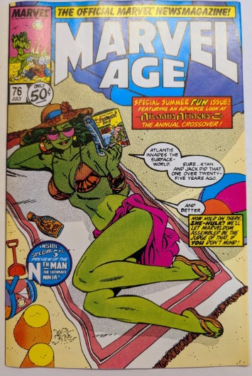 Marvel Age #76 thru #86, Marvel Comics, (Lot of 11)