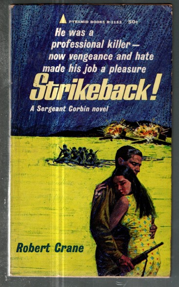 Strikeback - Sergeant Corbin Pyramid vintage paperback by Robert Crane. 1st