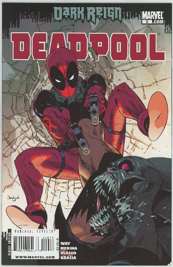 MARVEL DARK REIGN DEADPOOL DIRECT EDITION ISSUE #6 Marvel Comics