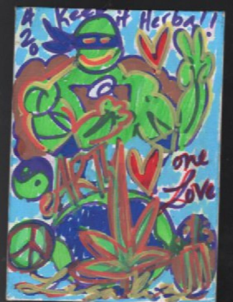 Image for Ninja turtles, Donatello Painting by Kohture:Mixed media on canvas board