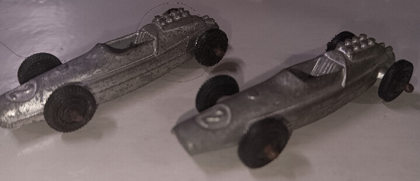 Vintage Diecast Tootsie Toy Indy Race Formula Car #12 Lot Of 2