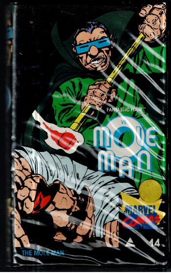 Fantastic Four vs Mole Man #14 Marvel Comics Library, Betamax, Not VHS