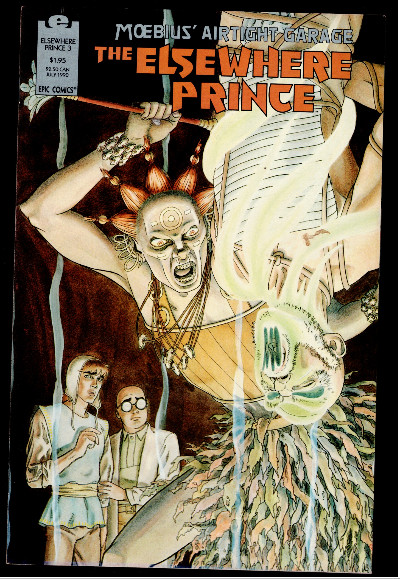The Elsewhere Prince #3 (1990) Marvel Epic VF Moebius