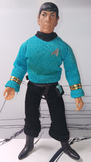 Vintage 1974 Mego Mr Spock Original Star Trek Action Figure