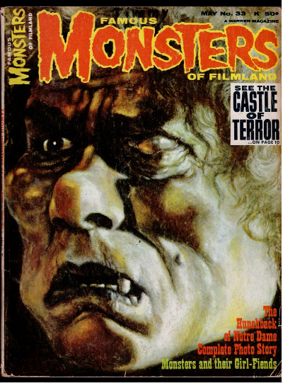 FAMOUS MONSTERS OF FILMLAND #33 May 1965 Warren Vintage Magazine