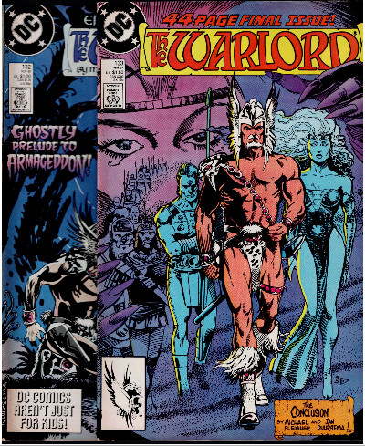 Warlord #132 and #133