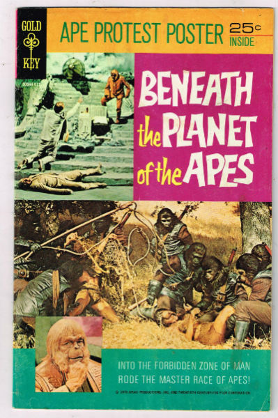 Image for BENEATH THE PLANET OF THE APES (MOVIE COMICS) #1 1970 | ONE-SHOT | WESTERN (GOLD KEY/WHITMAN)