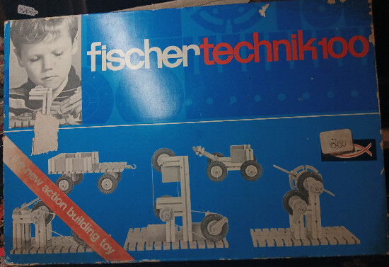 Fischer Technik 100 Made in Germany Construction Antique Game Toy