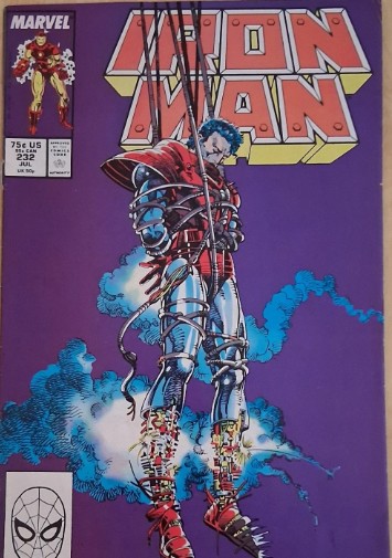 Marvel Iron Man #232 1988 Michelinie Windsor-Smith Layton Stark Wars Epilogue