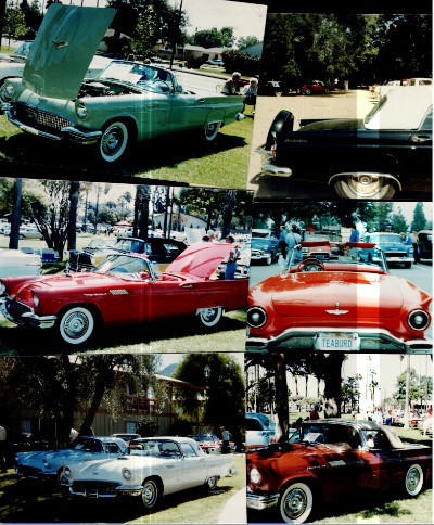 60+ photos of vintage automobiles Mostly TBirds