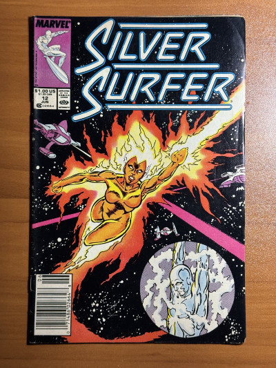 SILVER SURFER No. 12 Jun 1988 Marvel Comic FN