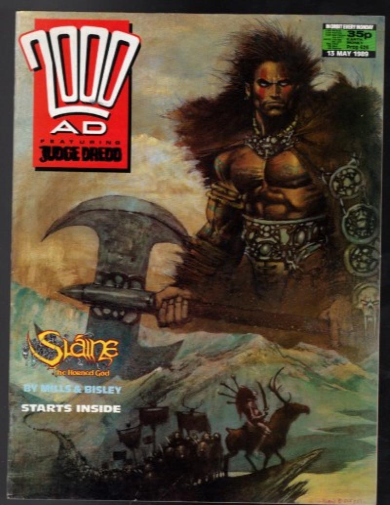 Image for 2000 A.D. 13 May 1989; featuring Judge Dredd