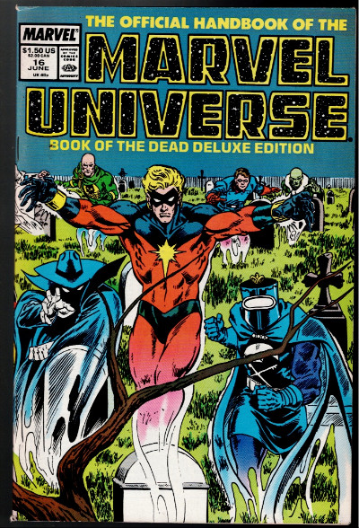Official Handbook of Marvel Universe: Deluxe Edition #16 Book Of Dead 1987