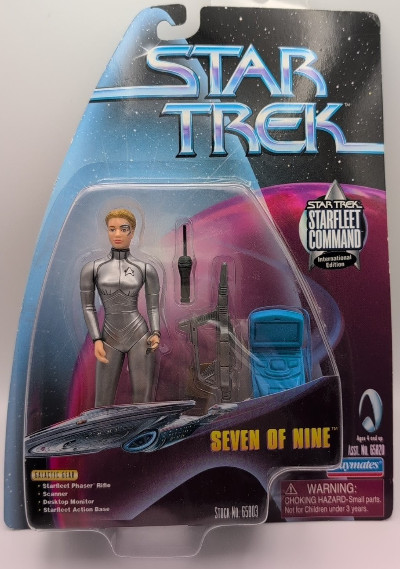 Star Trek Seven of Nine (1999) Playmates Starfleet Command Figure