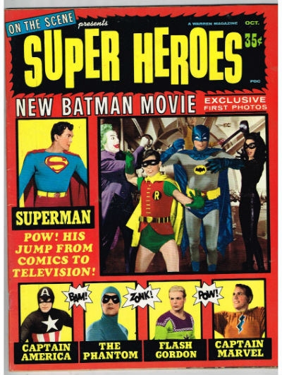 Image for On the Scene Presents Super Heroes, No. 1 Paperback – 1966 by James WARREN (Author)