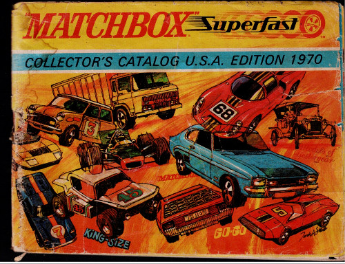CATALOGUE MATCHBOX 1970 COLLECTOR'S CATALOG U.S.A CATALOG MATCHBOX USA