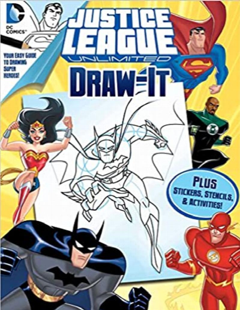 Image for DC Justice League: Draw It (5) (LOVE TO DRAW) Paperback