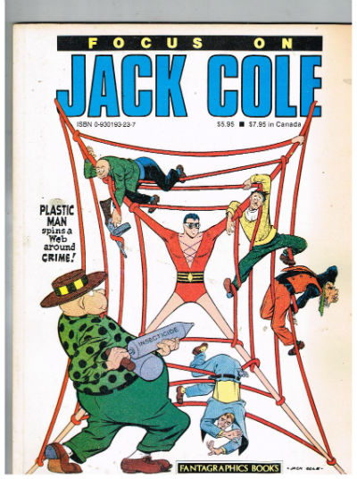 Image for Focus On Jack Cole 3/1986-1st Edition-Plastic Man-Midnight-Silver Streak-Claw-FINE