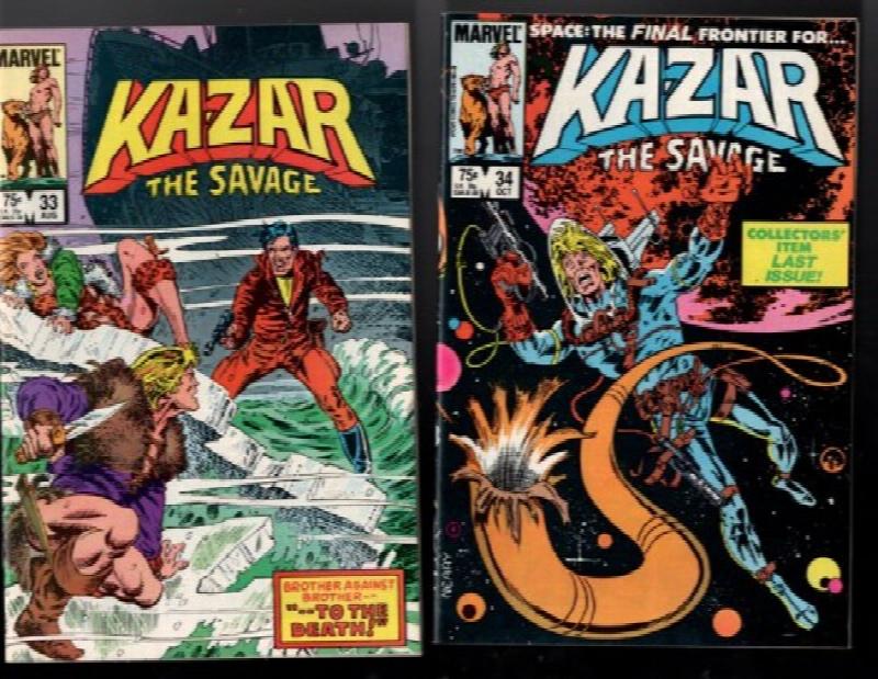 Image for Kazar #33 and #34